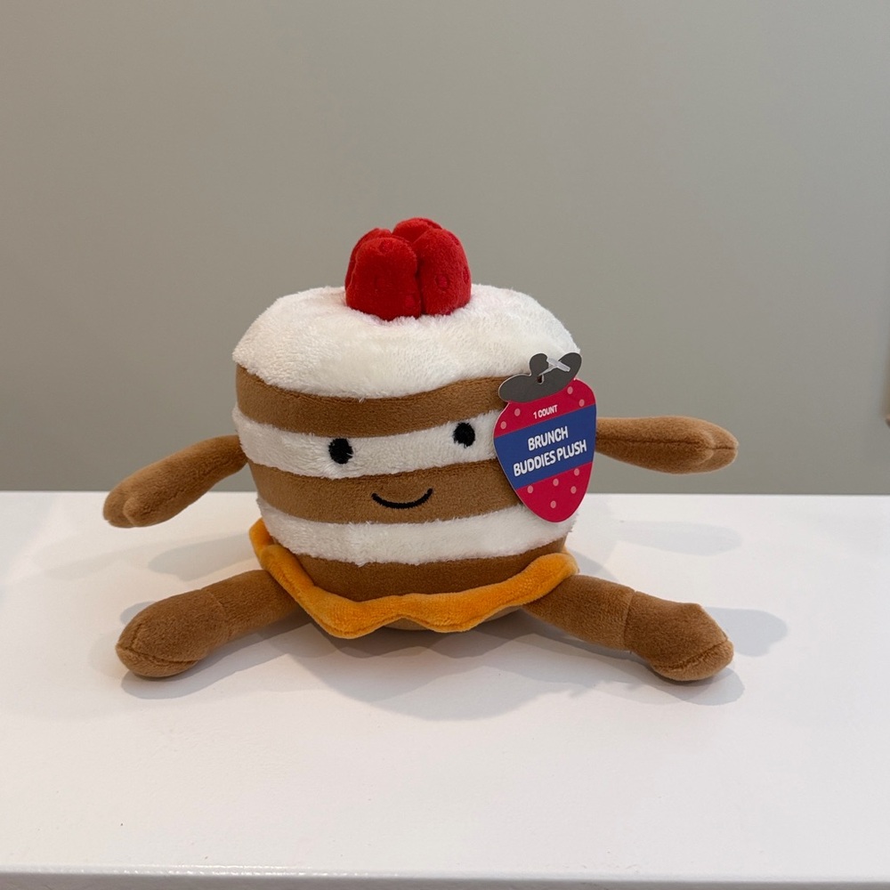 NWT Brunch Buddies Pancake Stack Plush